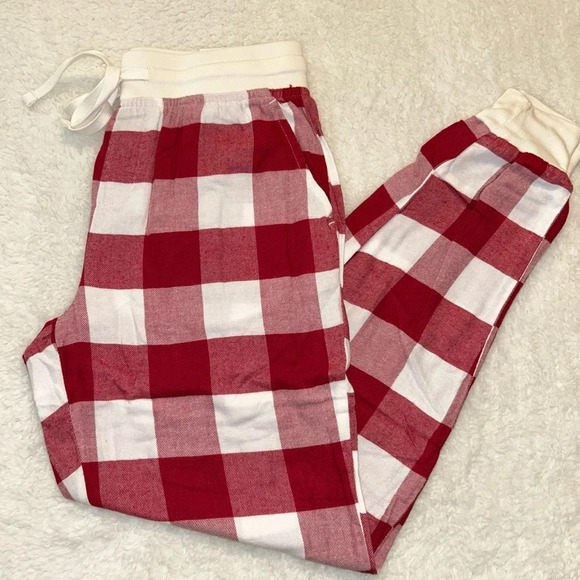 American Eagle Flannel Jogger PJ Pants Size XXS NWT - Picture 1 of 5